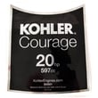 Label---20-h for Kohler SV600-0025 - Part 20-113-87-S