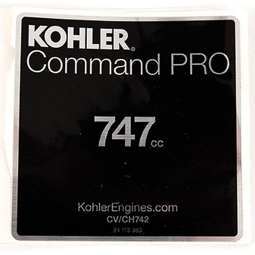Part #24-113-360-S, C742-Label