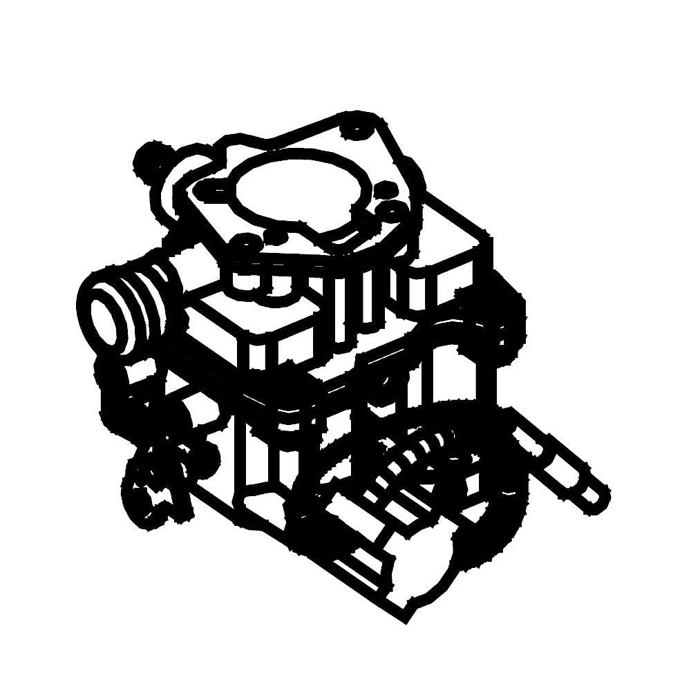 Part #24-853-302-S, Lawn & Garden Equipment Engine Carburetor Assembly