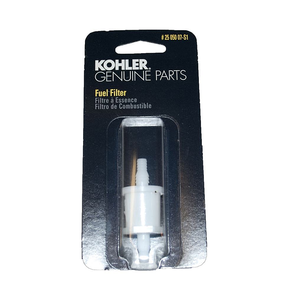 Part #25-050-07-S1, Kohler Lawn & Garden Equipment Engine Fuel Filter / 2.50 x 1.10 x 5.70