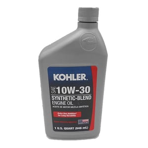Kohler Synthetic-blend Engine Oil, Sae 10w30, 1-qt (replaces 25-357-06-s, Kh-25-357-04-s, Kh-25-357-63-s) 25-357-65-S