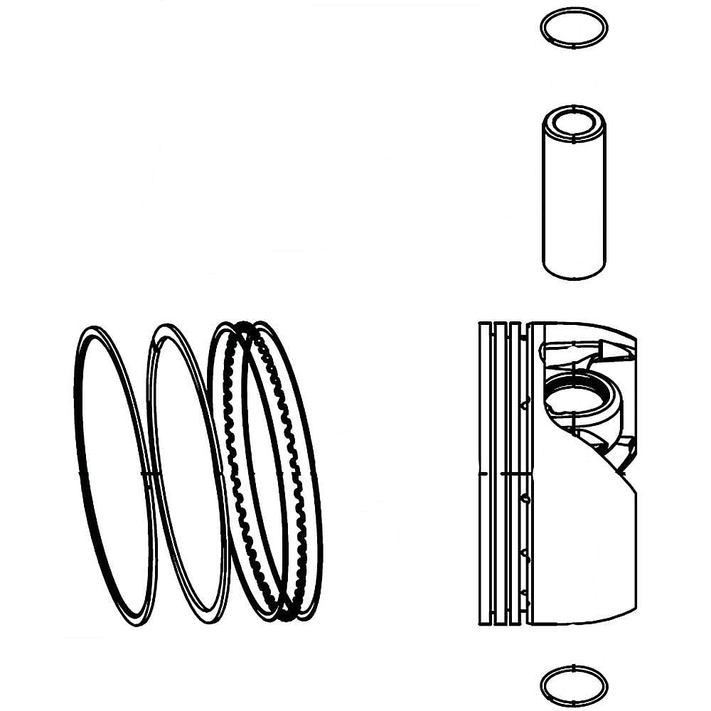 Part #25-874-17-S, Piston Assembly