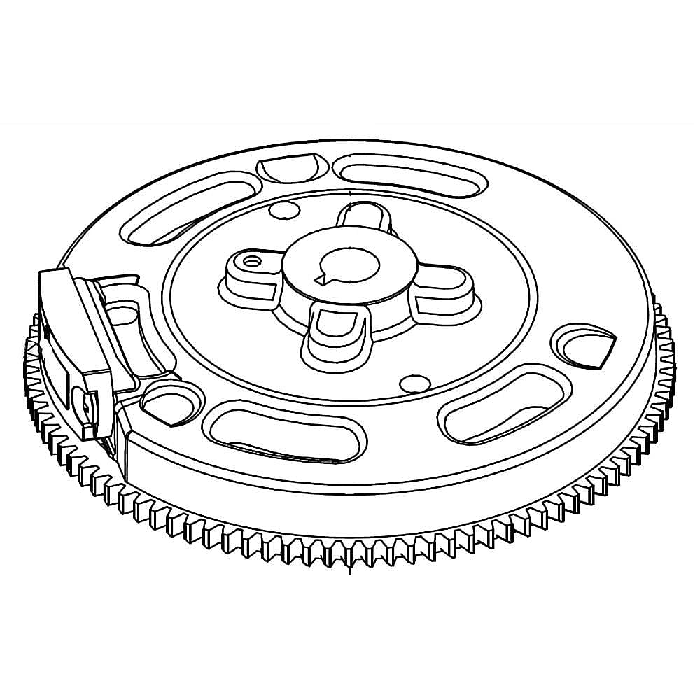 Part #32-025-25-S, Lawn & Garden Equipment Engine Flywheel