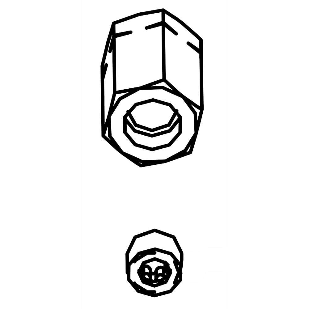 Part #32-100-05-S, Hex Nut Assembly