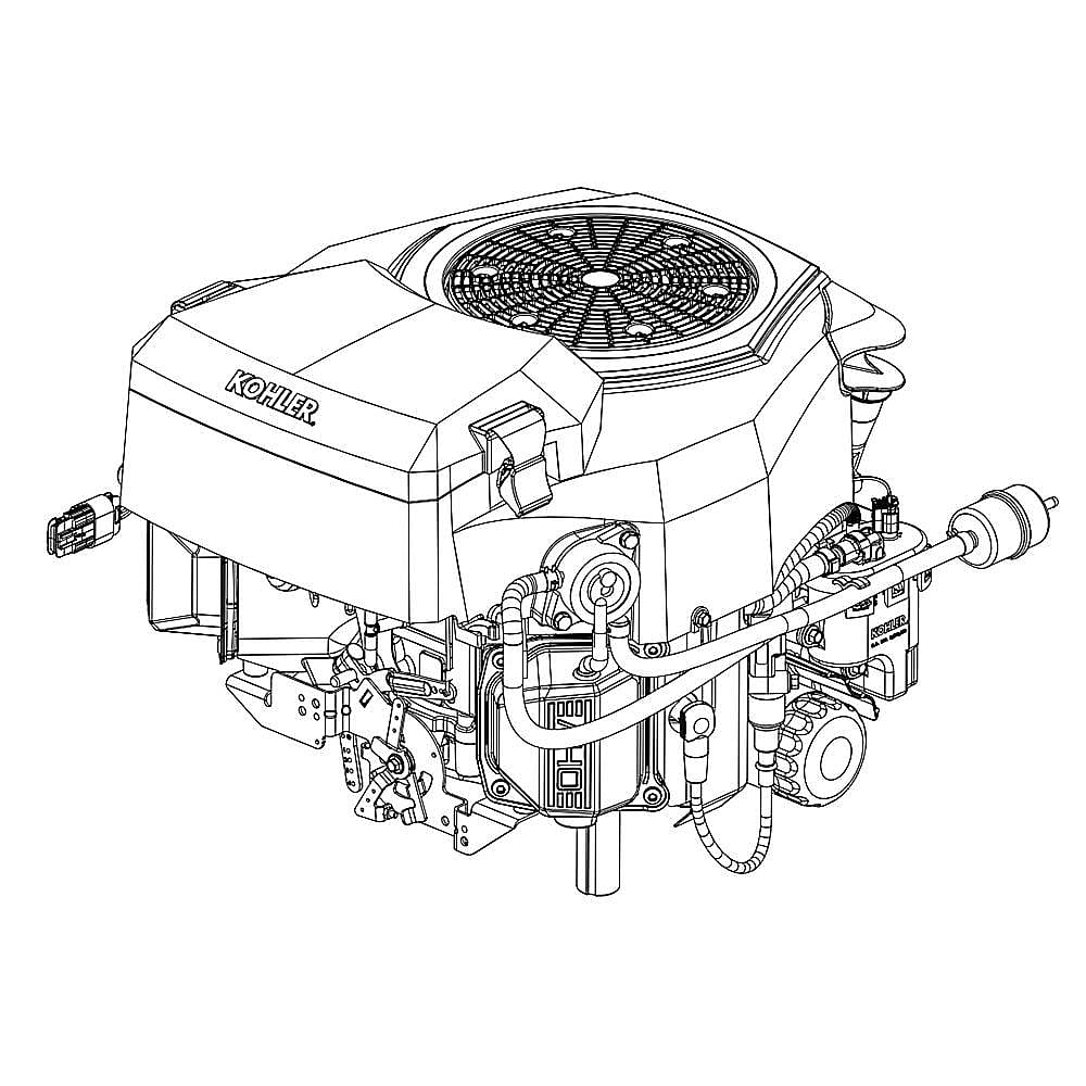 Part #pa-Ezt740-3016, Lawn & Garden Equipment Engine