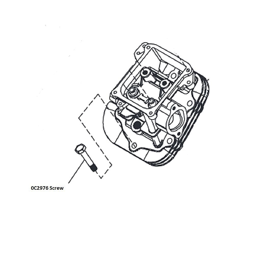 Part #0C2976, Screw