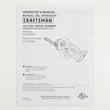 Operator's Manual for Craftsman 315CR2600 - Part 988000036