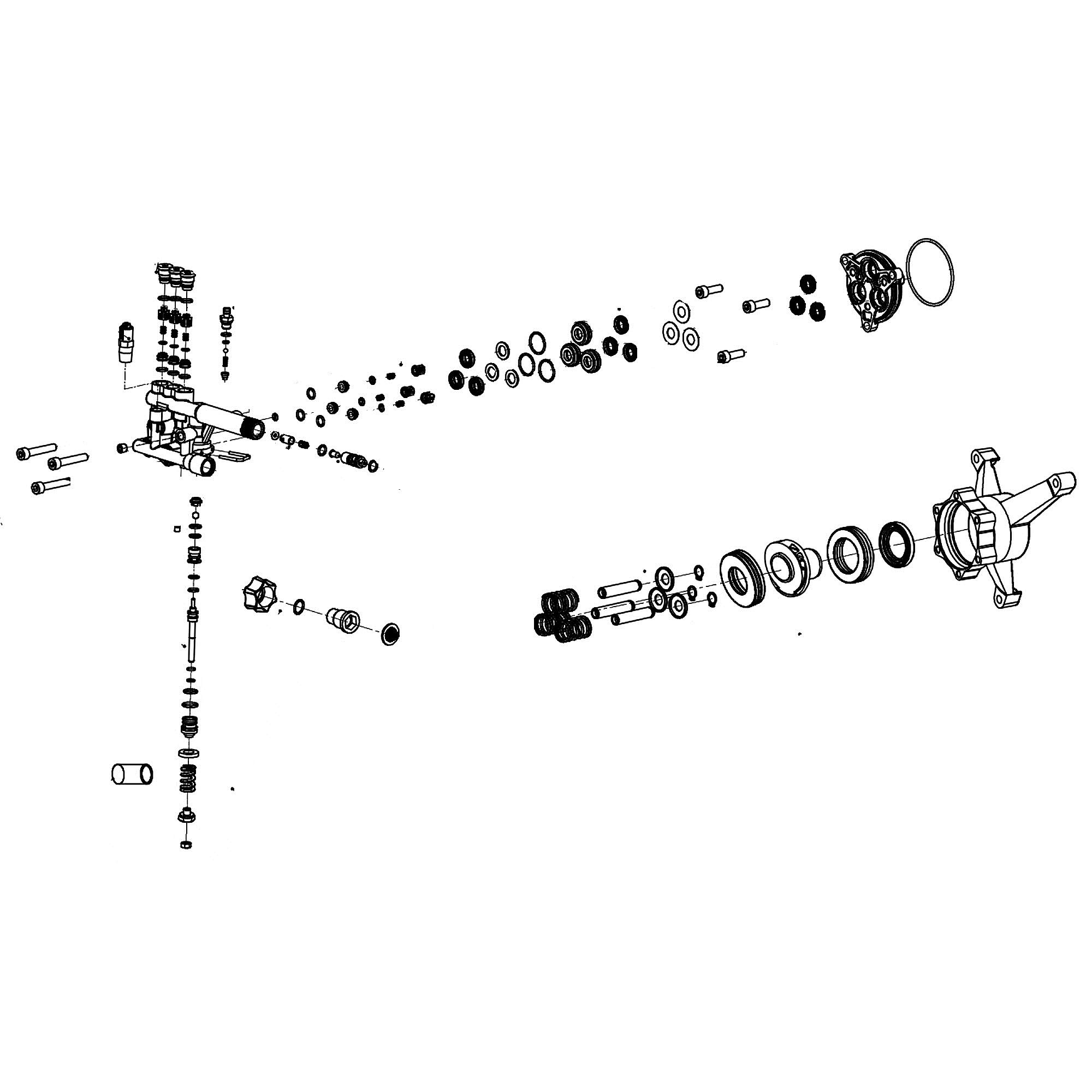 Part #510028, Pressure Washer Pump