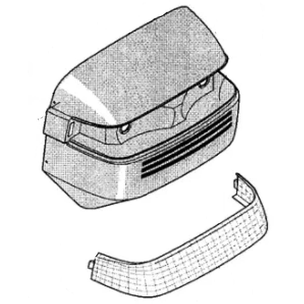 Part #93149Ma, Lawn Tractor Grille And Lens (Replaces 093149Ma)