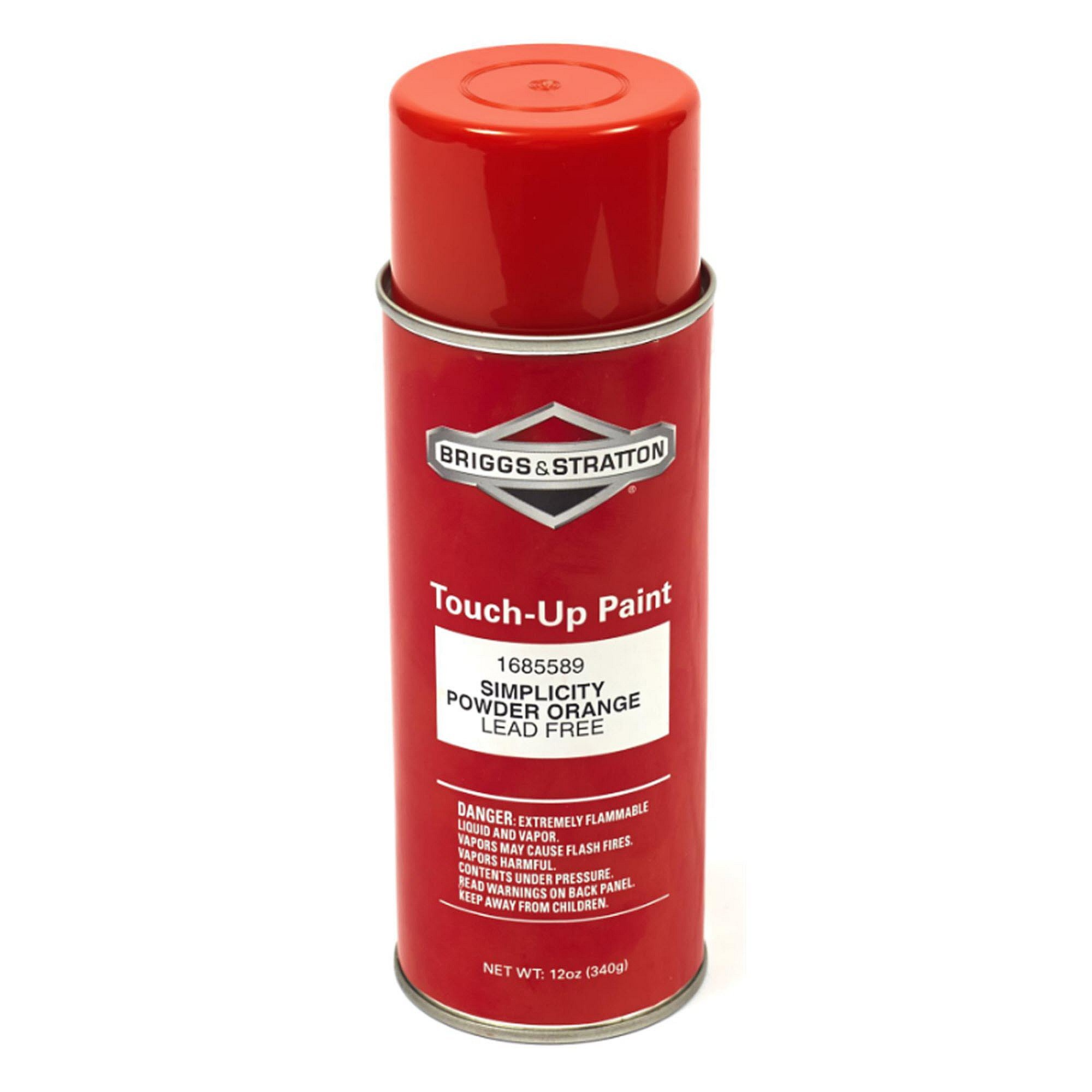 Part #1685589Sm, Briggs And Stratton Paint Orange Pwdr 12 Oz