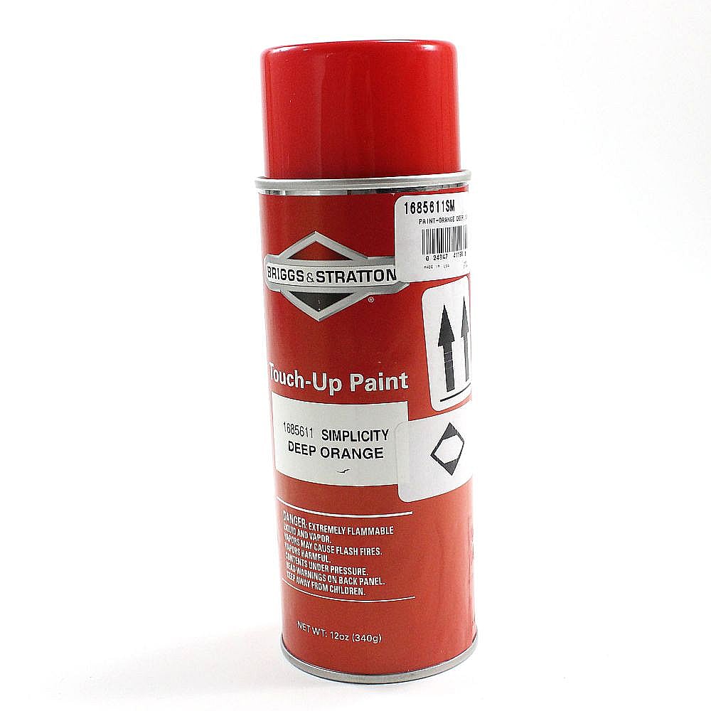 Part #1685611Sm, Lawn & Garden Equipment Spray Paint (Deep Orange) (Replaces 1685611)
