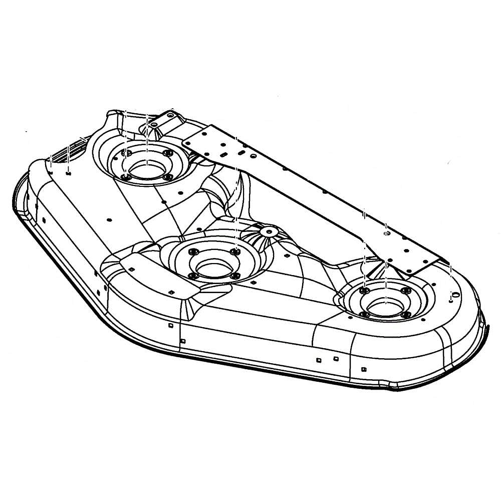 Part #1687762Yp, Lawn Tractor 46-In Deck Housing