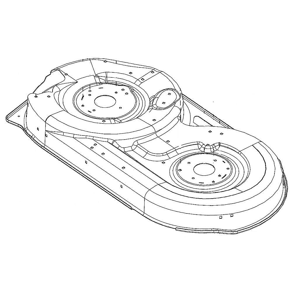 Part #1687779Yp, Lawn Tractor 42-In Deck Housing (Replaces 1736504Dyp)