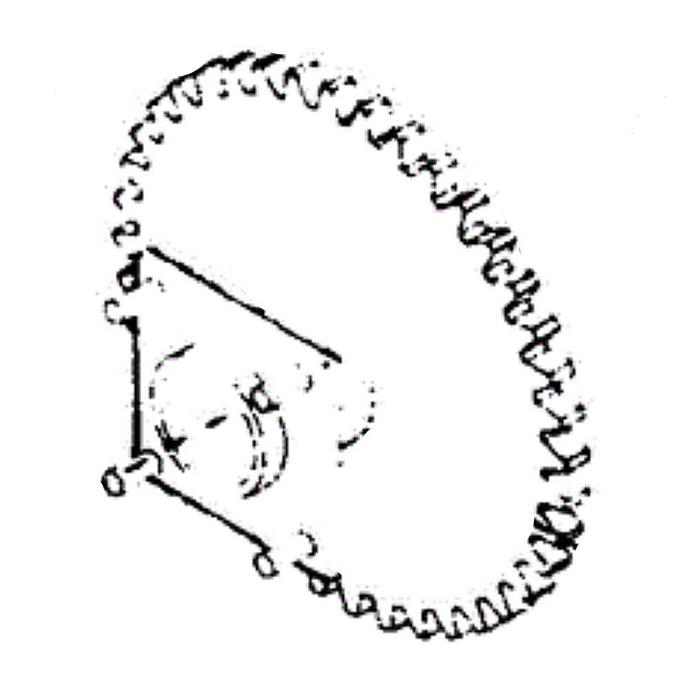 Part #1712738Asm, Lawn Mower Wheel Axle Sprocket