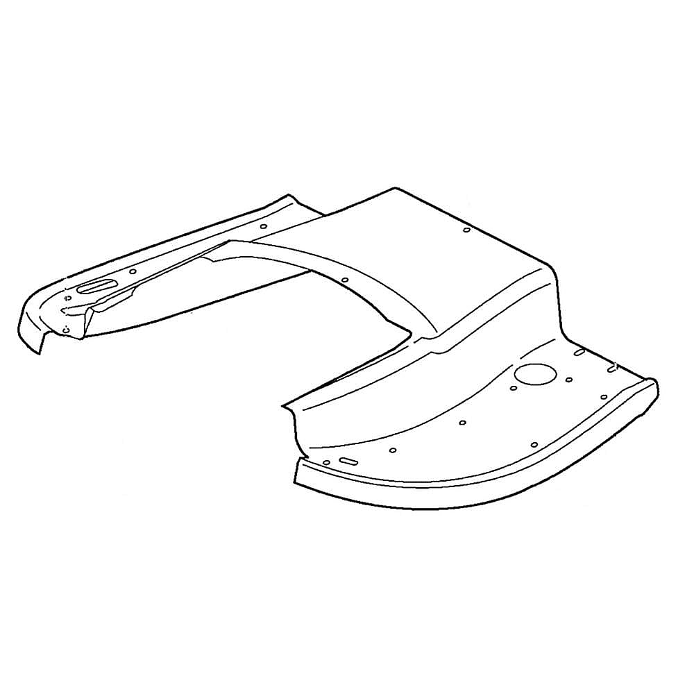 Part #1722105Csm, Lawn Tractor Foot Rest