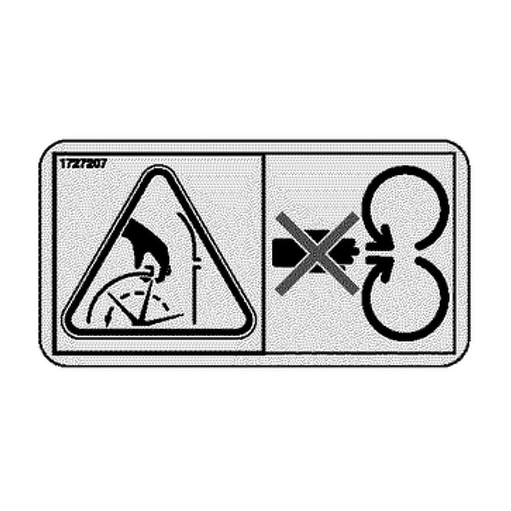 Part #1727207Sm, Chute Decal