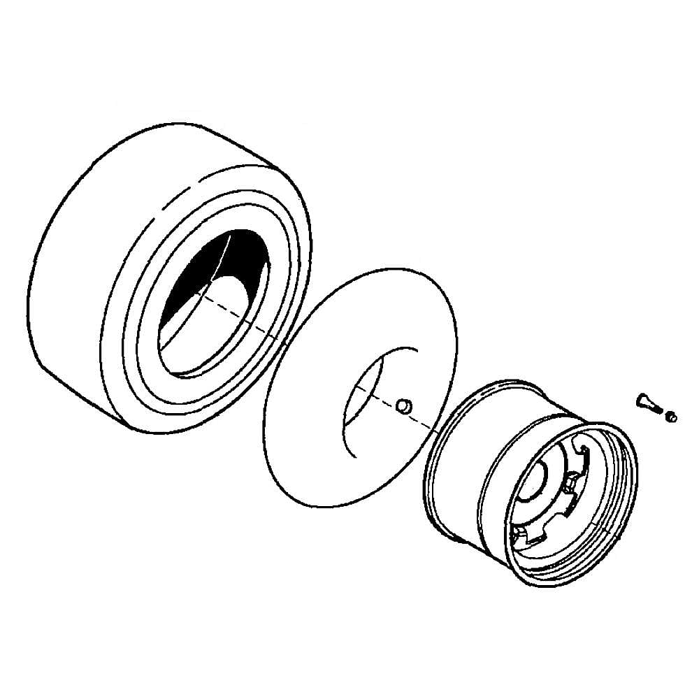 Part #1732324Sm, Wheel And Tire Assembly
