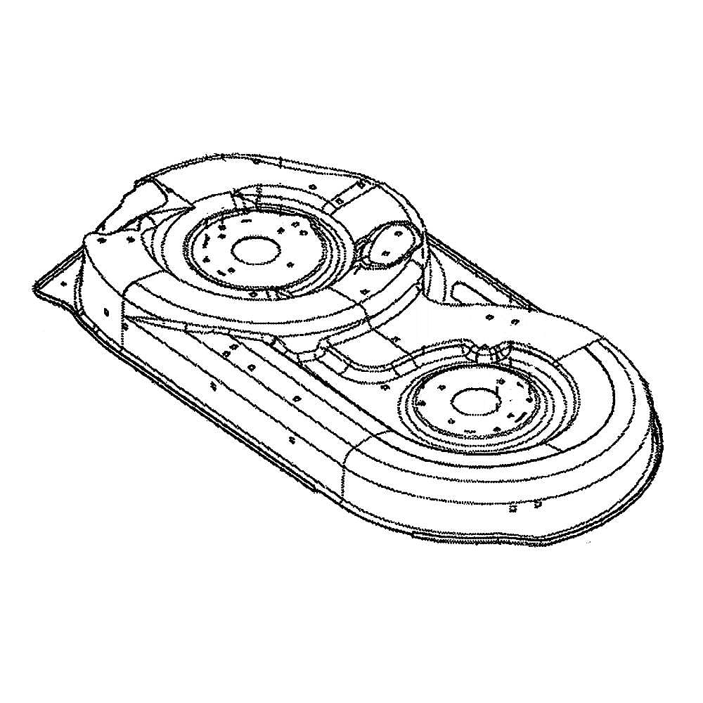 Part #1736504Zyp, Craftsman Lawn Tractor 42-In Deck Housing (Replaces 1687732Yp, 1736504Biyp)