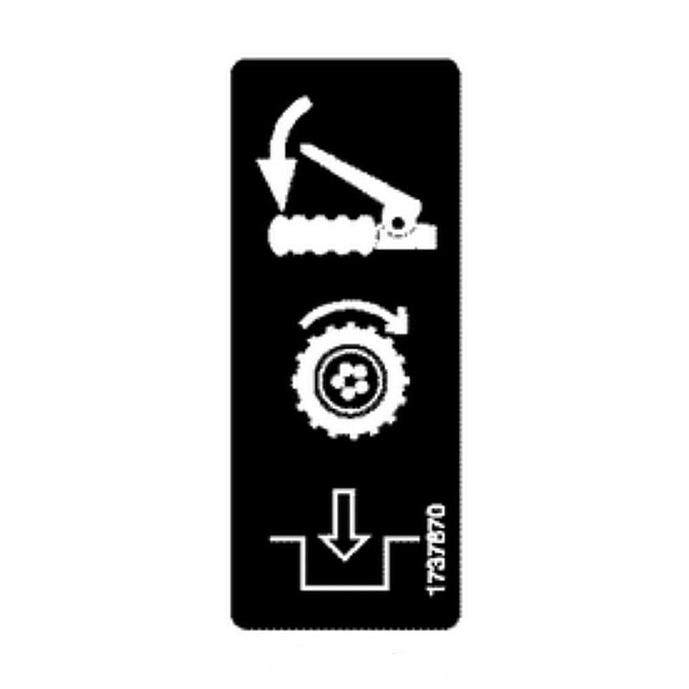 Part #1737870Yp, Craftsman Drive Decal
