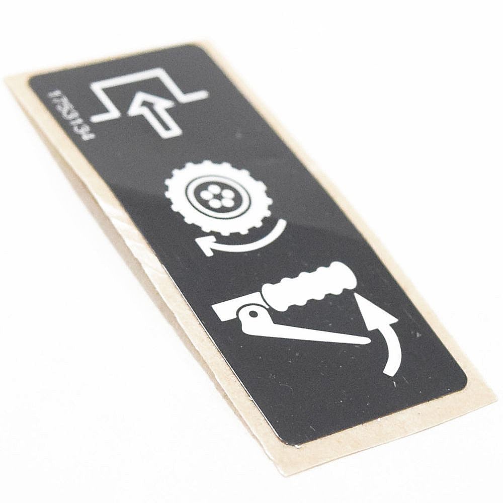Part #1753134Yp, Craftsman Snowblower Decal