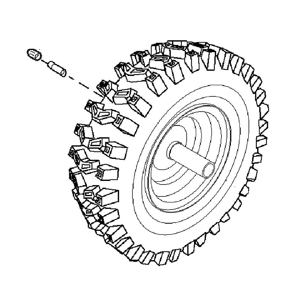 Part #1753545Yp, Wheel Tire