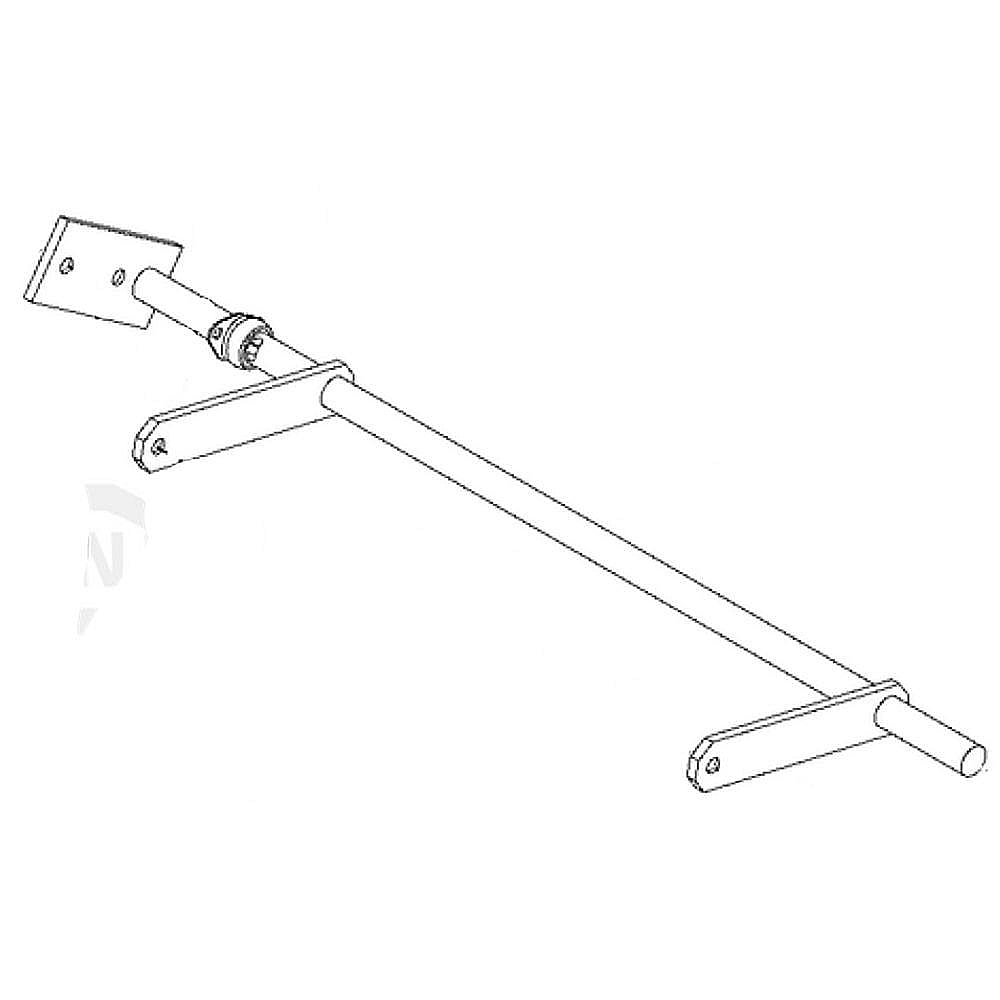 Part #1757866Bmyp, Lawn Tractor Deck Lift Shaft Assembly