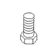 Bolt, Hex 5/16-18 for Craftsman 536881510 - Part 1X81MA
