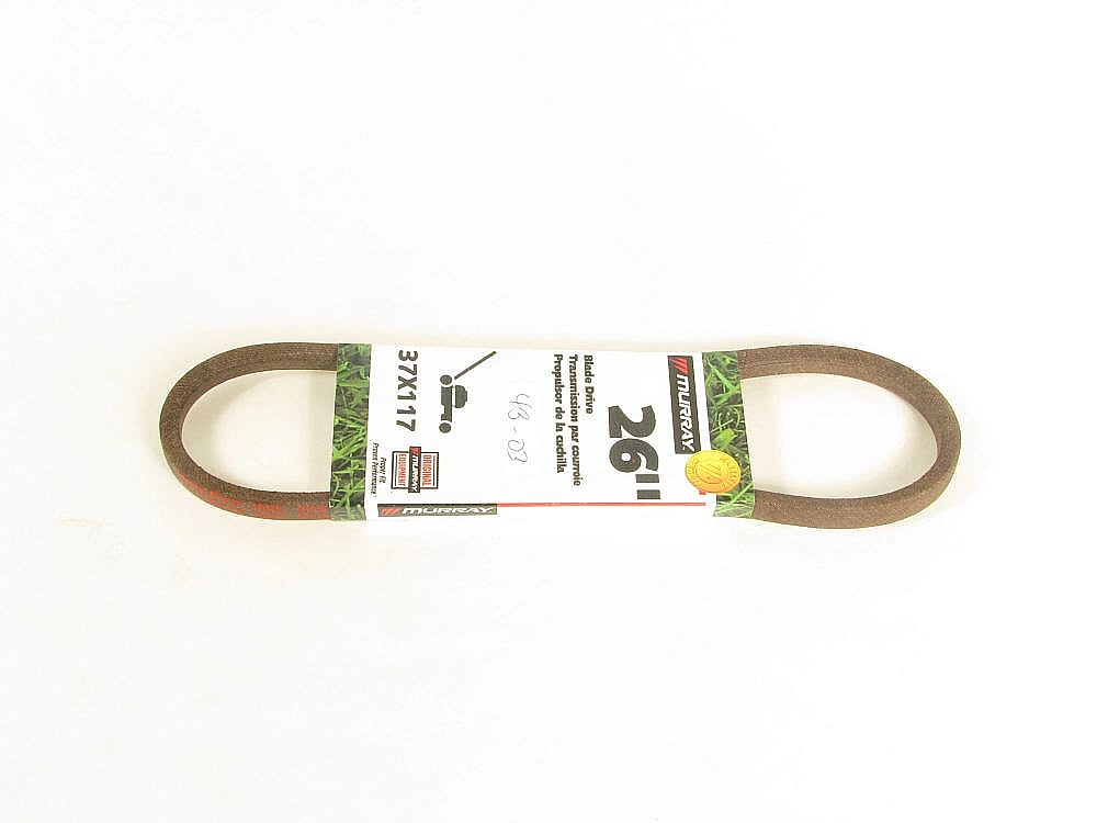 Part #37X117Ma, Lawn Mower Blade Drive Belt (Replaces 37X117)