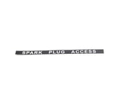 Spark Plug Decal 48X5658MA