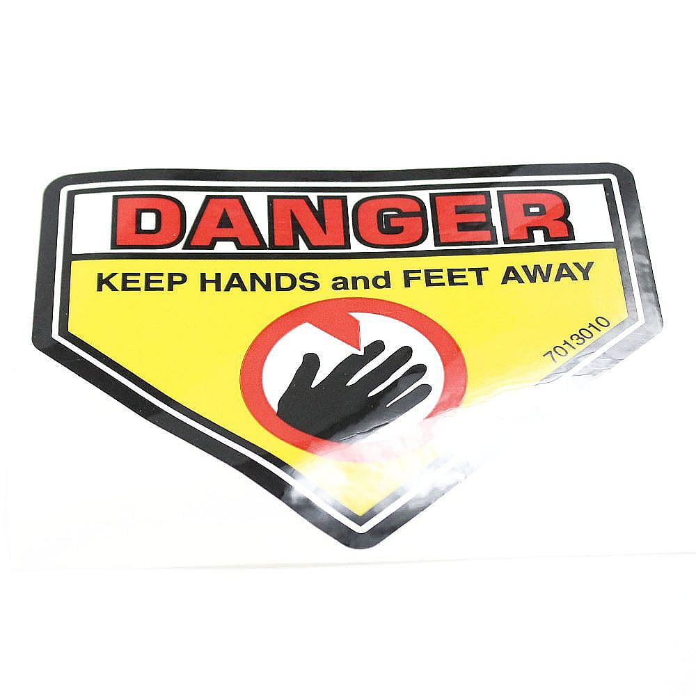 Danger Decal