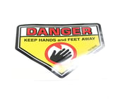 Danger Decal 7013010SM