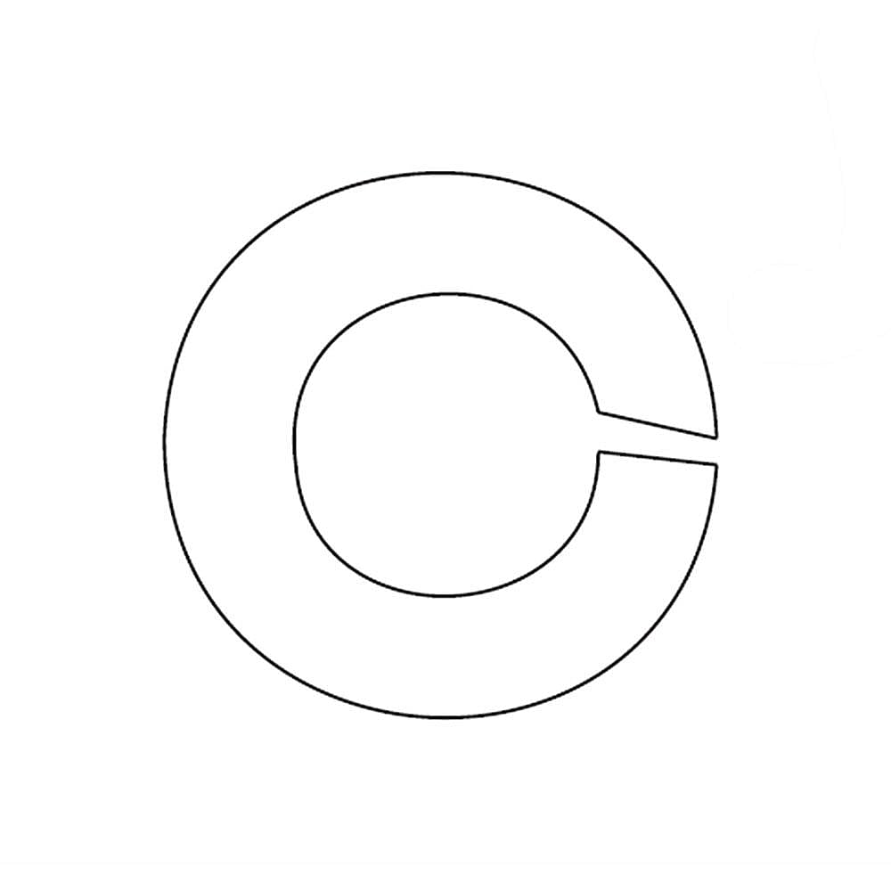 Part #704133, Lawn & Garden Equipment Lock Washer / 4.00 x 4.00 x 0.25