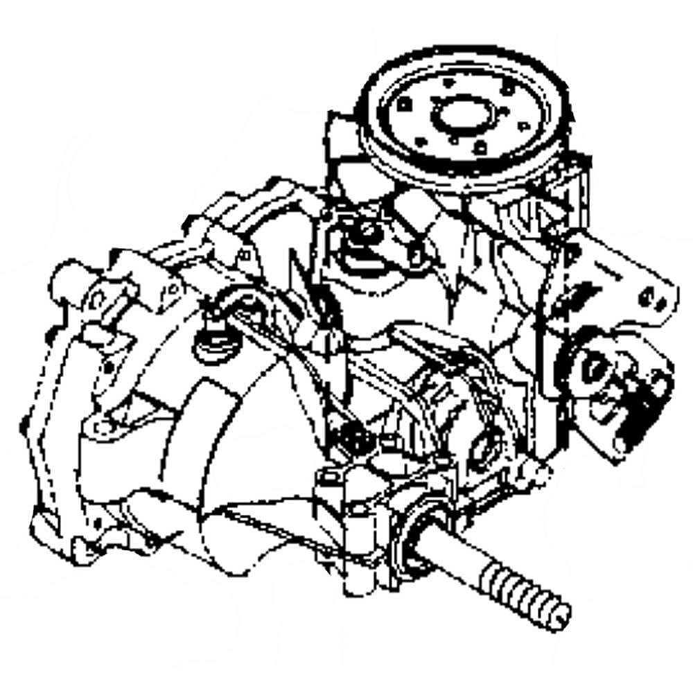Part #7104656Yp, Lawn Tractor Transaxle / 21.13 x 16.75 x 11.00