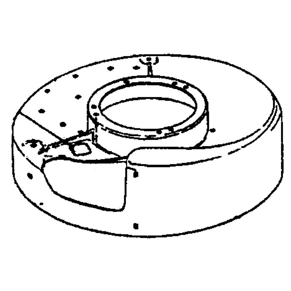 Part #7600034Dyp, Lawn Mower 21-In Deck Housing
