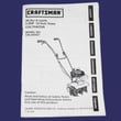 Instruction Manual for Craftsman 536292521 - Part F-001300M