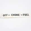 Choke Decal MT318494MA