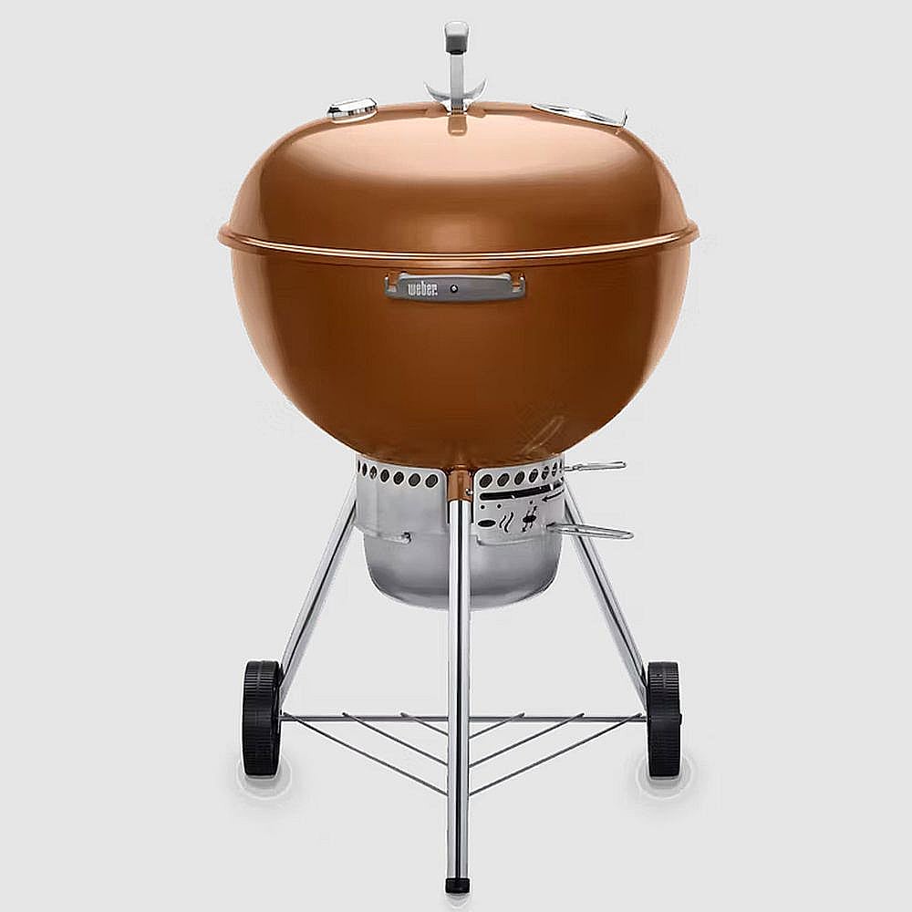 Part #14402001, Weber Original Kettle 22-Inch Premium Charcoal Grill (Copper)