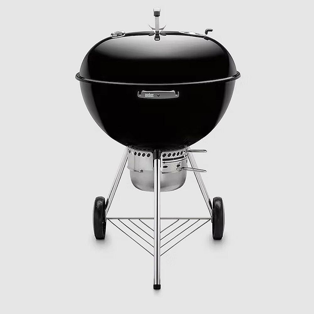 Part #16401001, Weber Original Kettle 26-Inch Premium Charcoal Grill (Black)