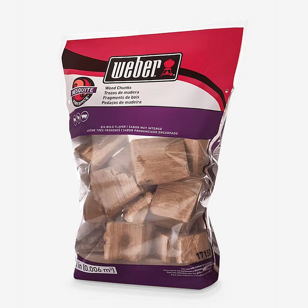 Part #17150, Weber Mesquite Wood Chunks