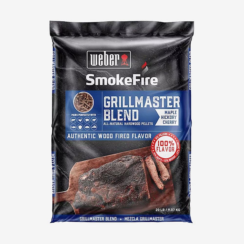 Part #190001, Weber Grillmaster Blend All-Natural Hardwood Pellets