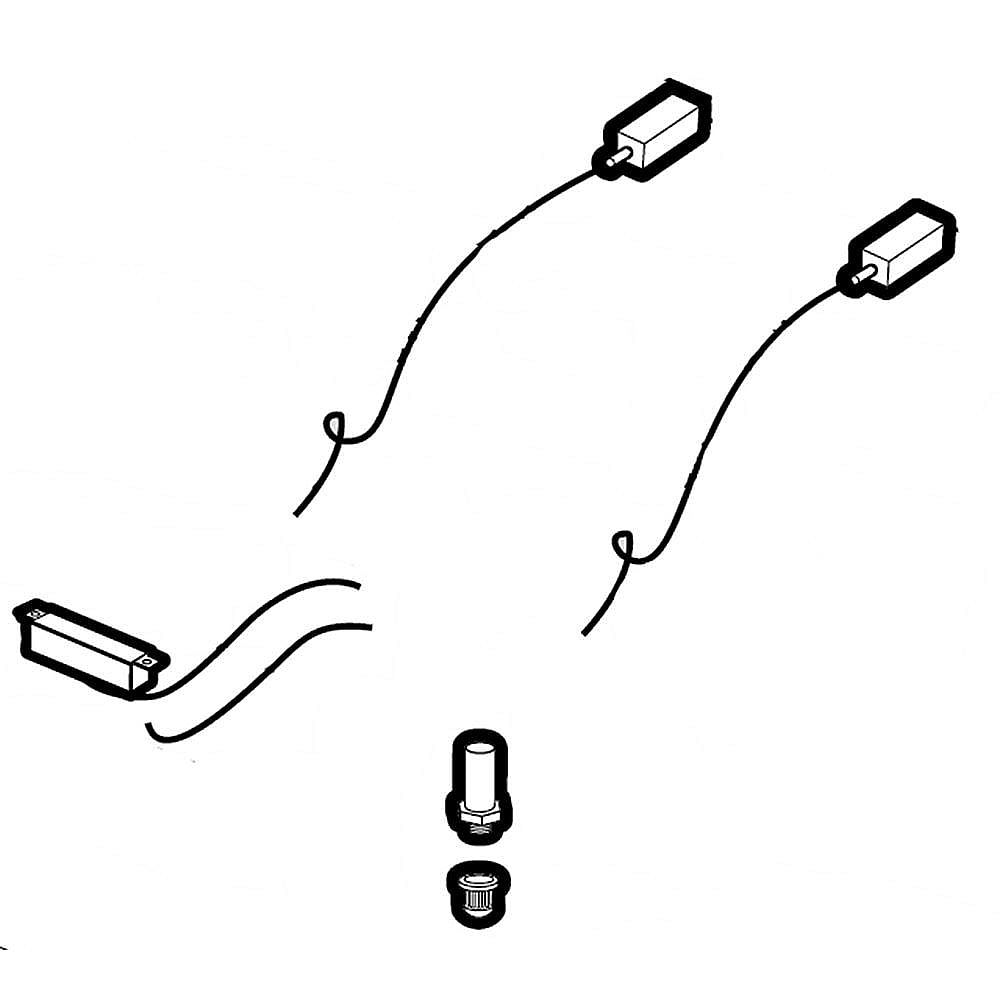 Photo of Part #42321, Weber Gas Grill Igniter Kit from Repair Parts Direct