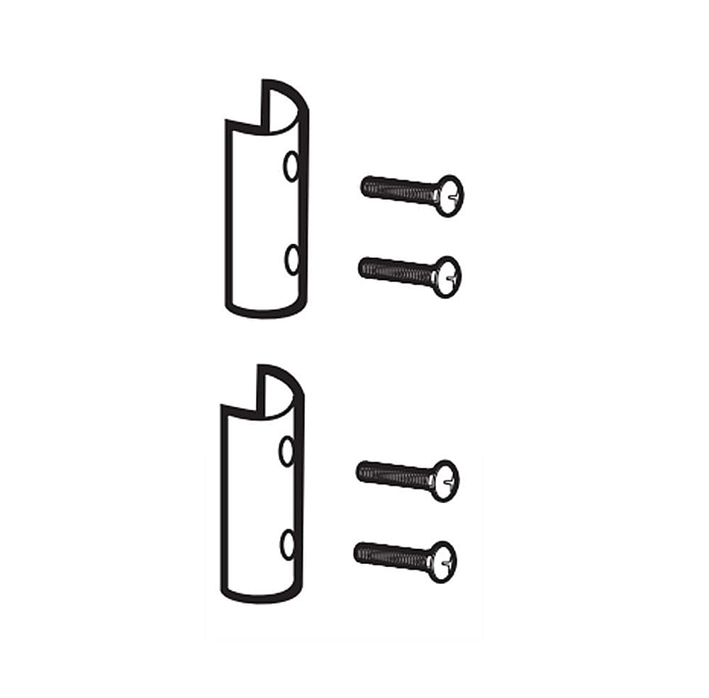 Part #60030, Weber Grill Leg Frame Bracket Caps, Set Of 2