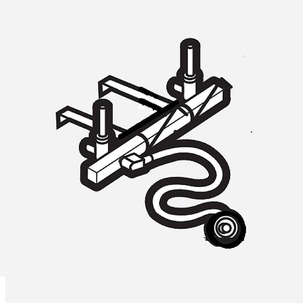 Part #60432, Weber Gas Grill Manifold Assembly
