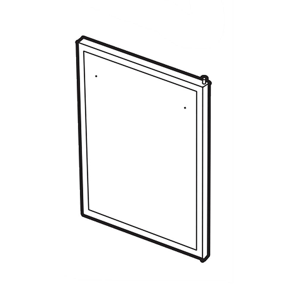 Part #62745, Weber Gas Grill Door, Right (Black)