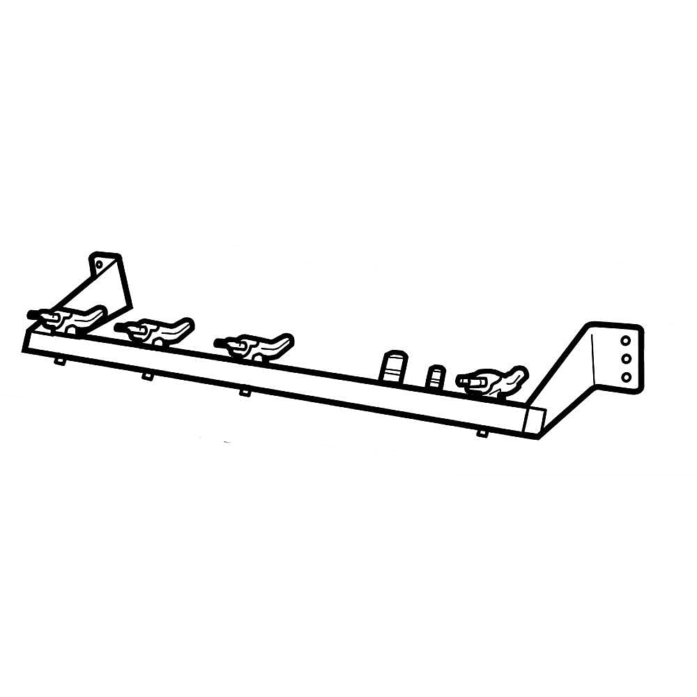 Part #62762, Weber Gas Grill Manifold And Valve Assembly