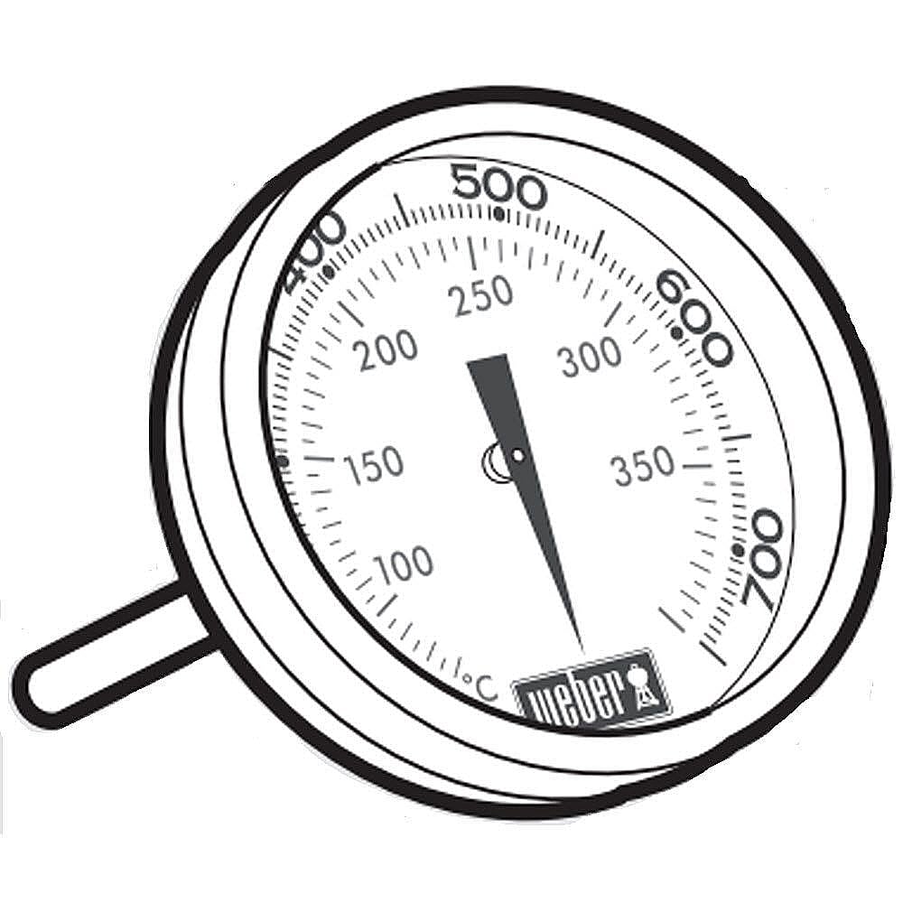Part #63028, Weber Smokey Mountain Thermometer