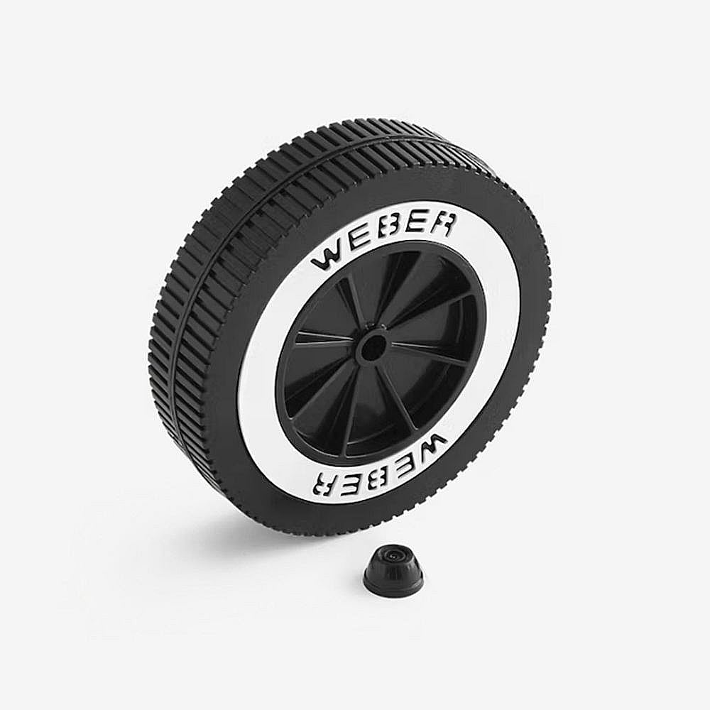 Part #6412, Weber Charcoal Grill Wheel, 6-In
