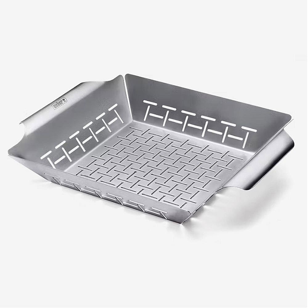 Part #6434, Weber Deluxe Grilling Basket, Large