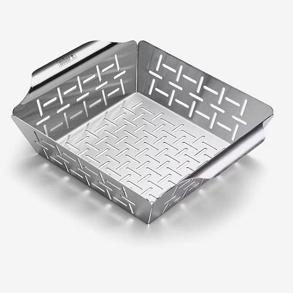 Part #6481, Weber Grill Deluxe Grilling Basket, Small