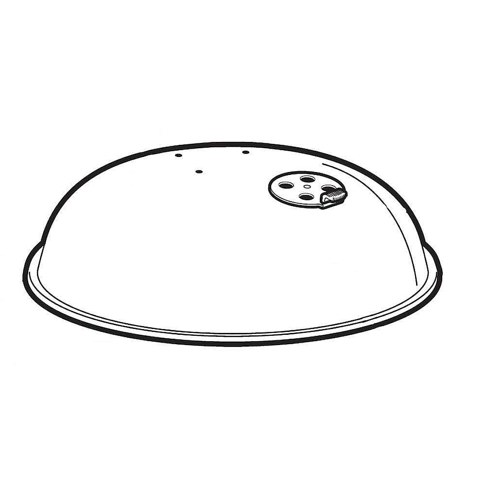 Part #65146, Weber Kettle Charcoal Grill Lid Assembly